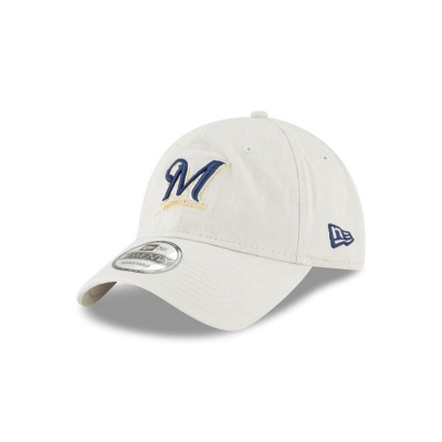 Milwaukee Brewers Gorra | New Era MLB Stone Core Classic 9twenty Adjustable Cap Mexico - Marrom